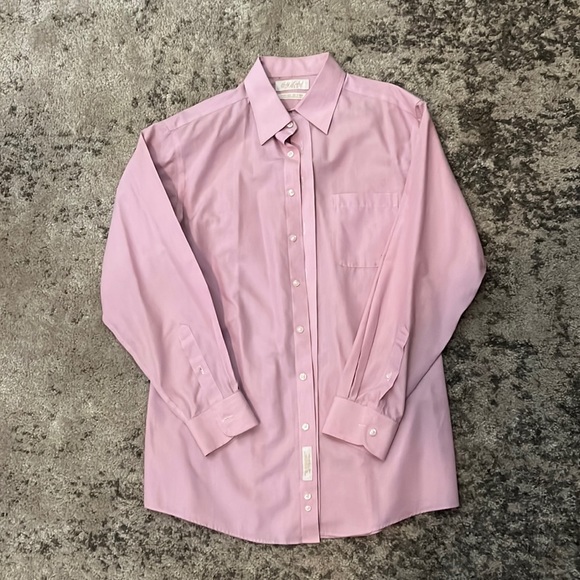 Roundtree & Yorke Button Down Dress Shirt - Picture 1 of 6